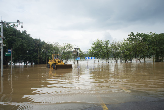 柳州柳江洪水