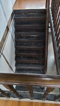 古代木楼梯