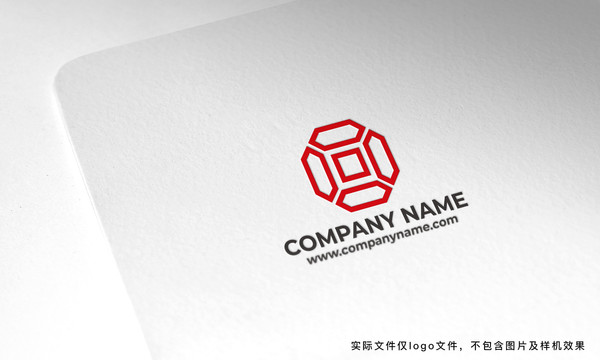 简约钱币型logo设计