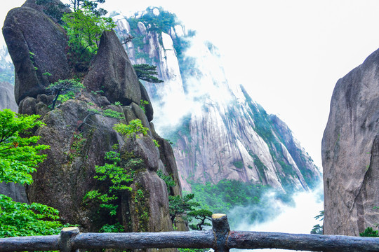 黄山云海风光