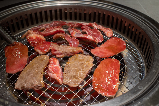 日式和牛海鲜烤肉