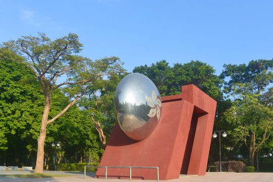 深圳97回归广场回归纪念雕塑