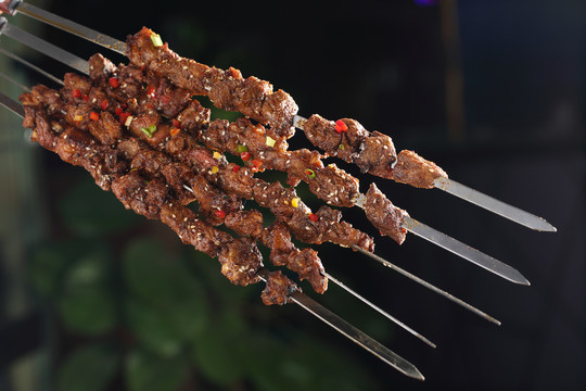 烤牛肉串