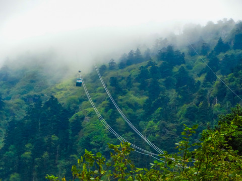 峨眉山缆车