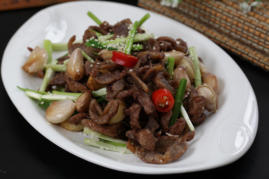 毛蒜烤鸡胗