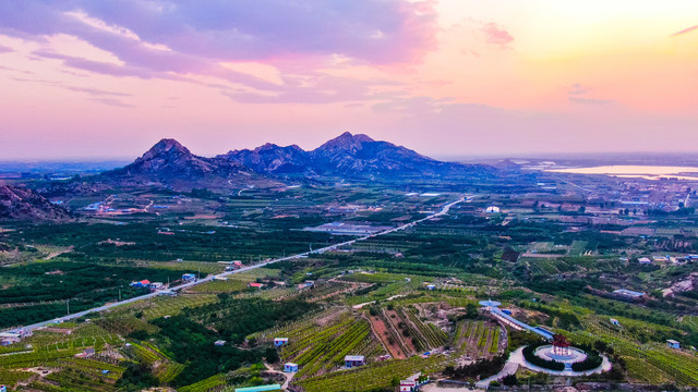 平度大泽山镇天柱山