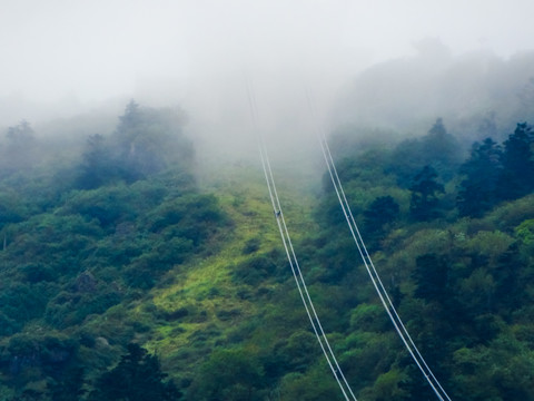 高山索道