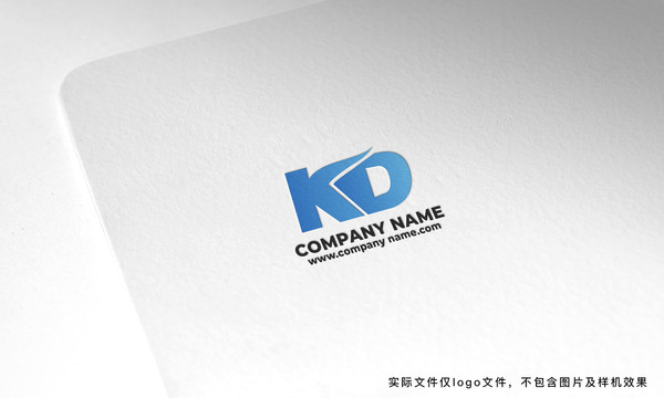 字母KD标志设计