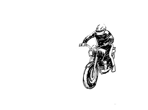 摩托车骑手
