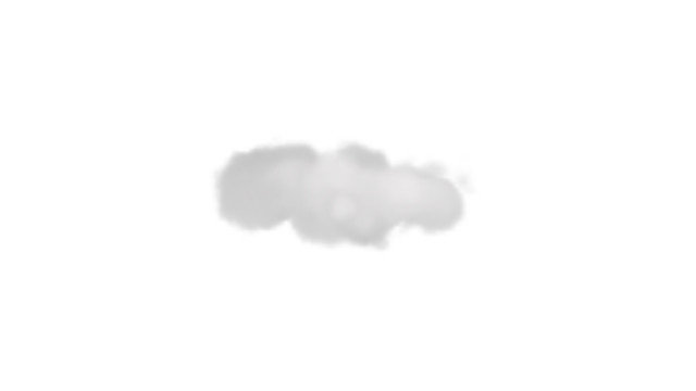 云团透明背景PNG抠图