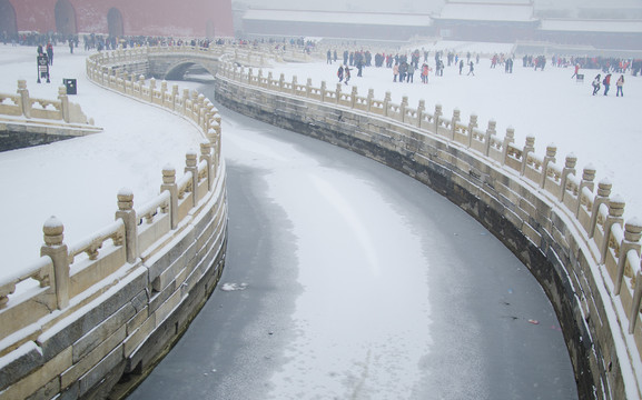 故宫雪景