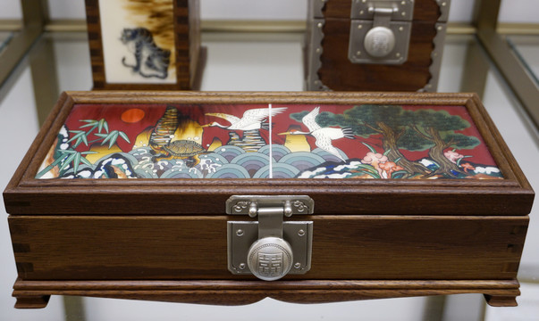 韩国传统工艺品首饰盒