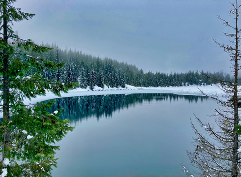 湖边美景