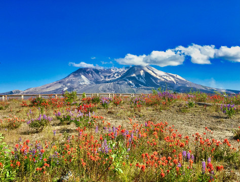 山景与崇山峻岭