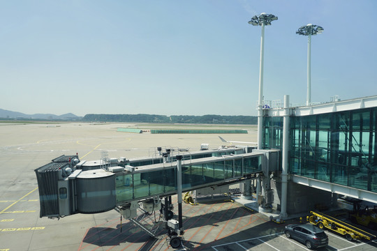 韩国仁川国际机场登机桥