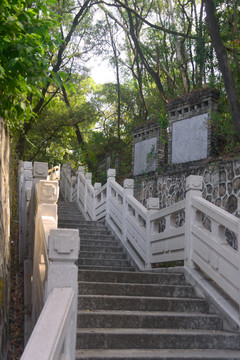 深圳赤湾左炮台登山台阶
