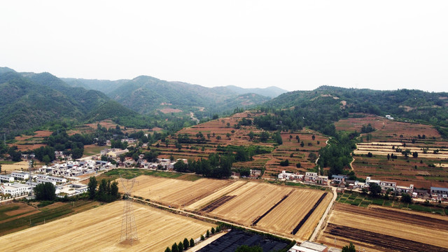 嵩县山区风光