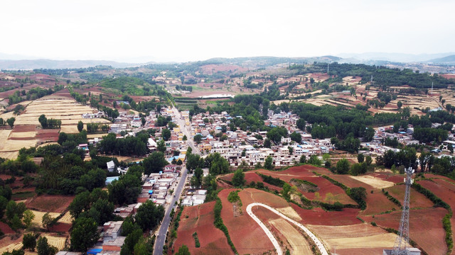 嵩县梯田景观