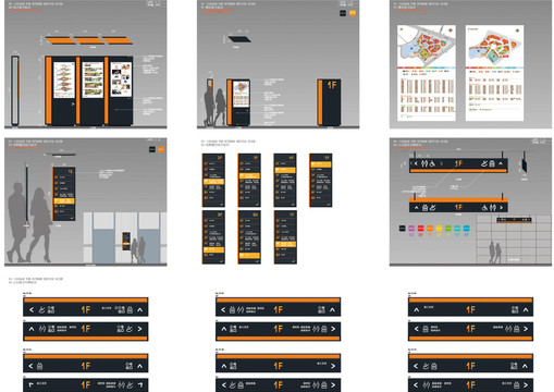 全套商场导视系统设计方案