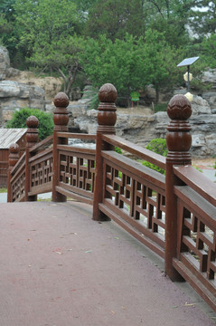 木质拱桥