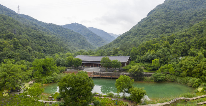 杭州富阳黄公望隐居地纪念馆