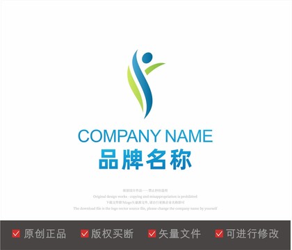 人舞蹈标志LOGO