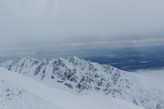 阿拉斯加雪山