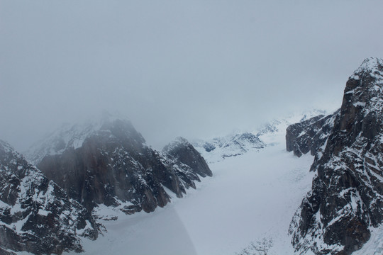 阿拉斯加雪山