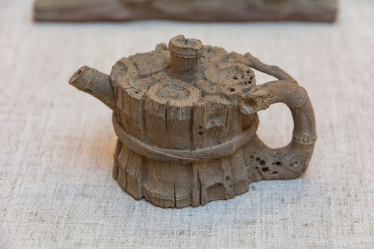 石雕茶壶