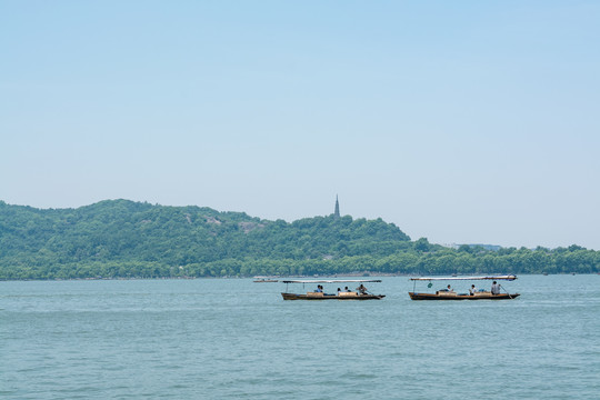 中国浙江省杭州西湖景区