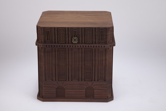 古典木质首饰盒