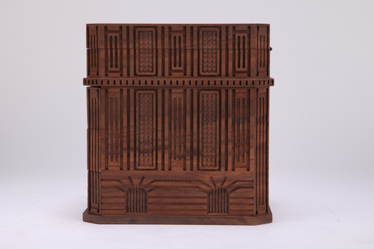 复古木质首饰盒
