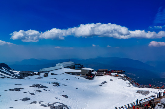 玉龙雪山风光