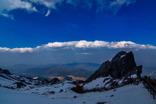 玉龙雪山风光