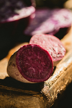 健康美味的紫薯