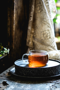 健康有营养的红糖姜茶