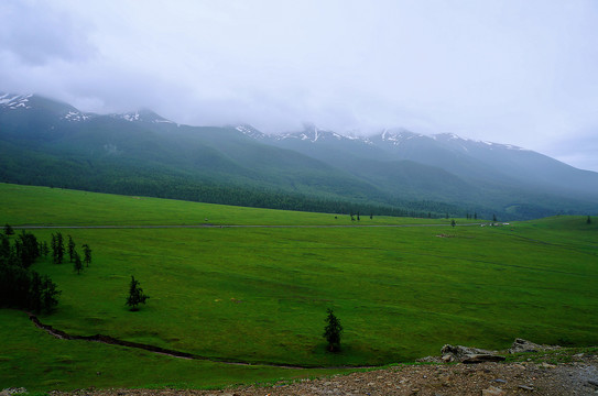 新疆山景