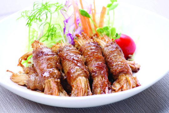 金菇牛肉卷