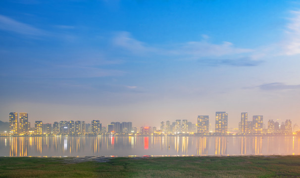 温州江滨路夜景