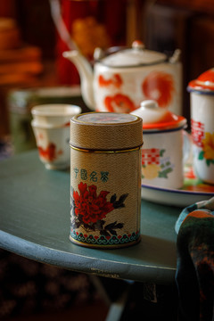 老式茶叶罐