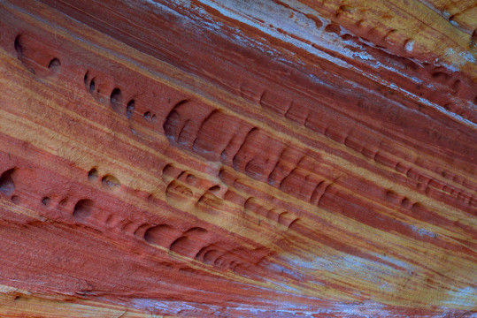 红色砂砾岩
