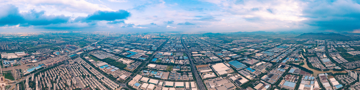 苏州高新区工业区全景