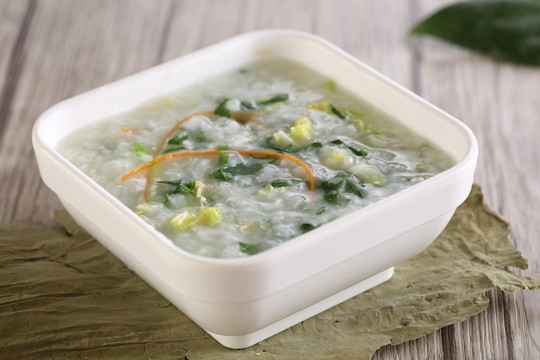 蔬菜咸粥