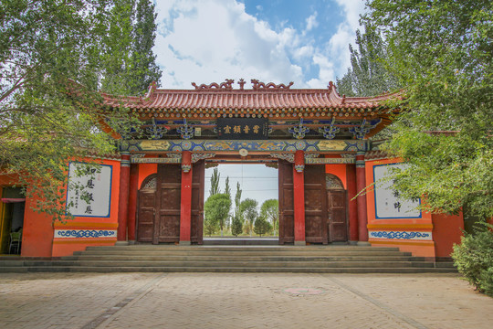 敦煌雷音寺山门