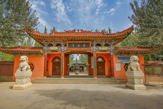 敦煌雷音寺山门