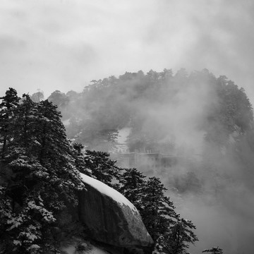 陕西华山风景