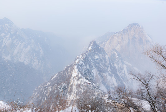 陕西华山风景