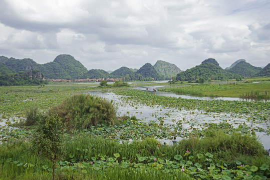 云南普者黑村