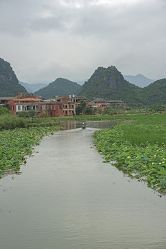 云南普者黑村