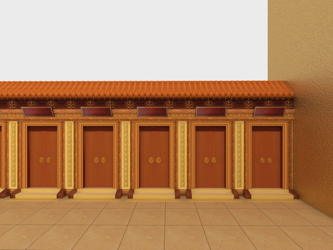 中式古建地宫单间设计